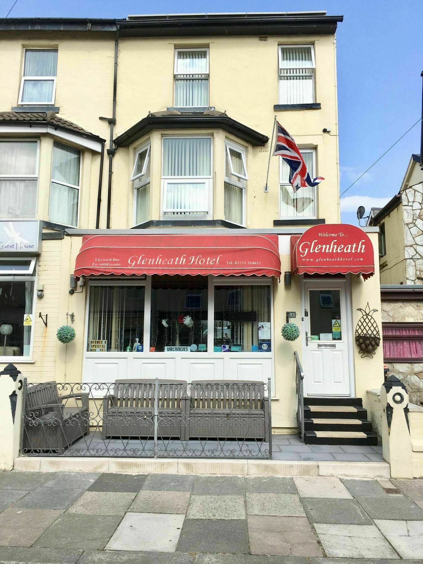 Glenheath Hotel Blackpool Eksteriør billede